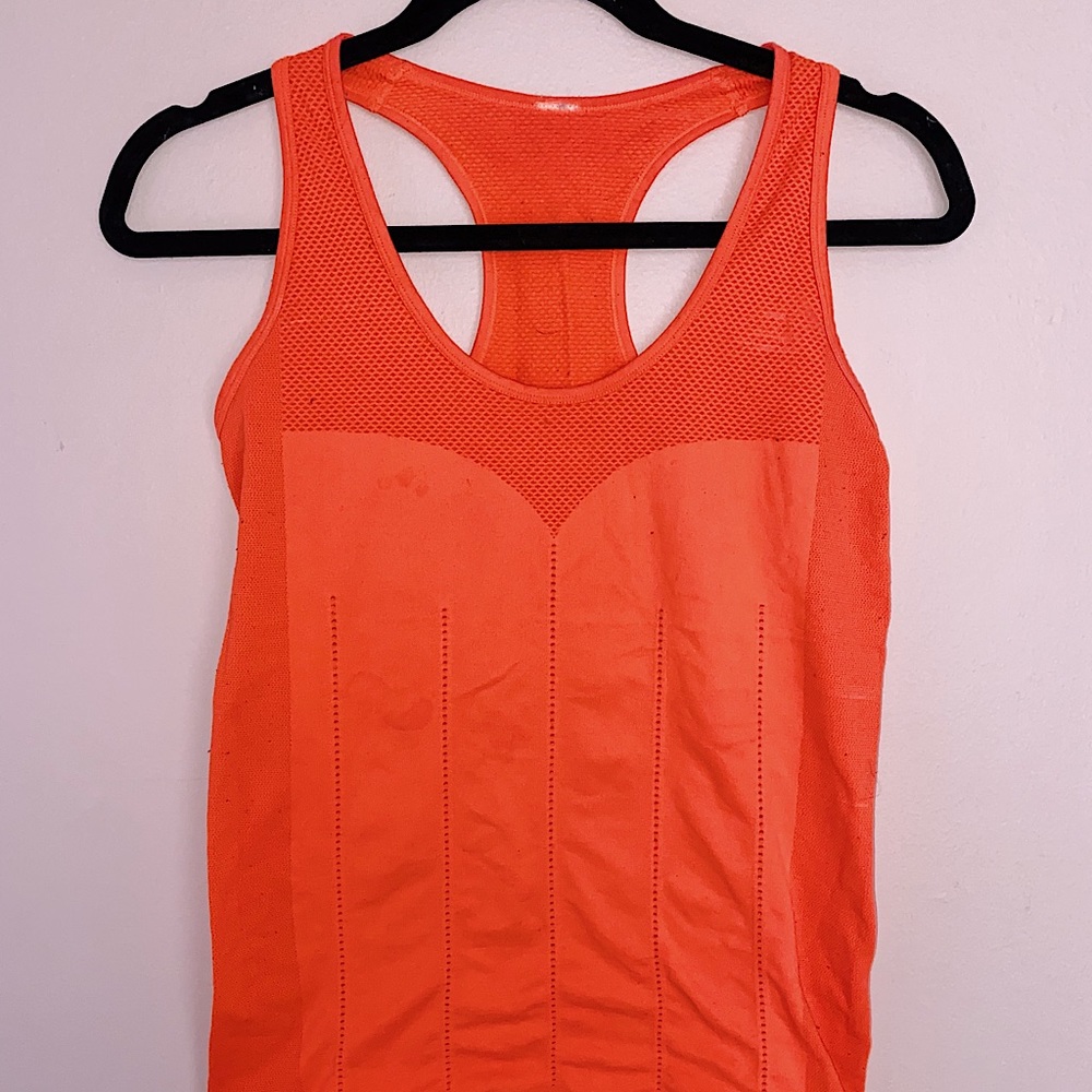 Orange Fabletics Workout Tank